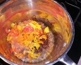 A picture of step 4 of Fajita Chili.