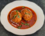 A picture of step 1 of 🥘Nargisi Kofta🥘(spicy scotch egg curry).
