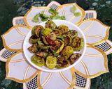 A picture of step 3 of Small Brinjals Stir Fry.