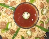 A picture of step 6 of Beef chilli noodles🍜بیف چلی نوڈلز🍜.