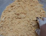 A picture of step 1 of Mohanthal (Traditional Indian Fudge).