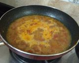 A picture of step 4 of Sev Tamatar Sabji.