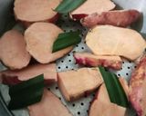 Foto langkah ke 1 dari resep Kledek Kukus pandan.