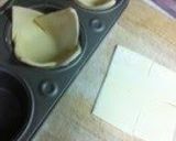 A picture of step 5 of Pear Custard Pies.