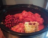 A picture of step 2 of Wendy's copycat chilli.