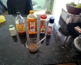 A picture of step 3 of Spicy cabbage almond salad.