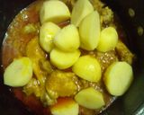 A picture of step 8 of Heaven Chicken Curry by Mom.