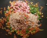 Pineapple fried rice recipe step 5 photo