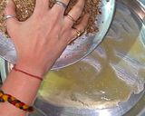 A picture of step 5 of Melt-in-Your-Mouth Millet Laddoos!.