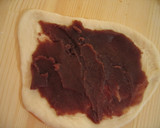 A picture of step 4 of Spiral Anpan Made with a Bread Machine.