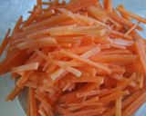 A picture of step 1 of Crunchy Crispy Rum Carrot Cake.