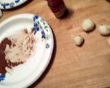 A picture of step 4 of Irish potatoes.