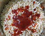 A picture of step 3 of Bombay street style Bhel.