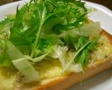 A picture of step 6 of Chirimenjako and Cheese on Toast.