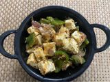Capsicum paneer sabzi