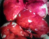 A picture of step 2 of Bloody Garlic & Parmesan Lungs ( Chicken Breast ) * halloween *.