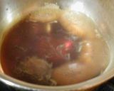 A picture of step 3 of Tazukuri (Dried Simmered Sardines) for Osechi.