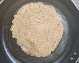A picture of step 5 of #WholeWheatChilla.