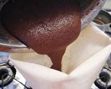 A picture of step 23 of Rich Bitter Chocolate Macarons.