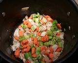 A picture of step 1 of Chicken tortilini soup.