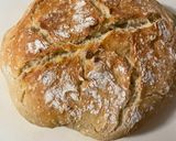A picture of step 5 of Artisan style white bread.