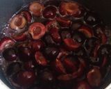 A picture of step 1 of Vickys Brandied Cherries, Gluten, Dairy, Egg & Soy-Free.