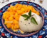 A picture of step 14 of Mango Sticky Rice with Coconut.