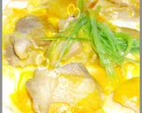A picture of step 12 of How to Half-Cook an Egg for Oyakodon or Katsudon.