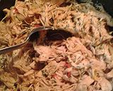 A picture of step 4 of Chicken onion cups.