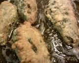 A picture of step 5 of chile relleno.