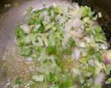 A picture of step 2 of Garlic Rice.