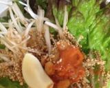A picture of step 7 of Korean Leek Salad.