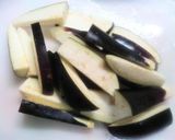 A picture of step 3 of Eggplant and Cucumber Mul (Water) Kimchi.