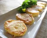 A picture of step 7 of Crispy-Fried Hanpen Fishcake with Cheese.