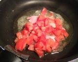 A picture of step 4 of Pasta Carbonara with Tomato, Milk and Whole Eggs.