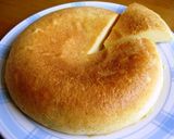 A picture of step 6 of Super Easy Cheesecake with Yogurt and Pancake Mix.