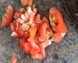 A picture of step 1 of Upma.