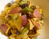 A picture of step 3 of Curry Mayonnaise Salad with Raisins and Asian Sweet Potatoes.