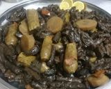 صورة لخطوة 3 من وصفة دوالي وكوسا مع بعض 😋😋😋