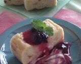A picture of step 12 of Egg-free Peach Yogurt Okara Cake.