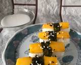 Mango sticky rice ala sushi langkah memasak 4 foto