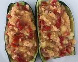 Foto del paso 4 de la receta: Calabacín relleno express - 3 ingredientes