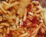 Spagetti pomodoro /Paradicsomos tészta recept fázis 4 fotója