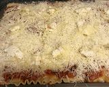 A picture of step 11 of Super Cheese Italian Lasagna.