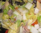 A picture of step 9 of Authentic Chinese-Style Stir-Fried Noodles with Mixed Toppings (Chuka Han).