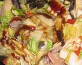 A picture of step 10 of Authentic Chinese-Style Stir-Fried Noodles with Mixed Toppings (Chuka Han).