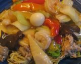 A picture of step 16 of Authentic Chinese-Style Stir-Fried Noodles with Mixed Toppings (Chuka Han).