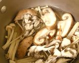 A picture of step 2 of Tofu In Silky An Mushroom Sauce ☆Yuzu Pepper Flavor.