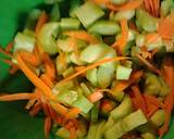 Cucumbers and carrots recipe step 3 photo