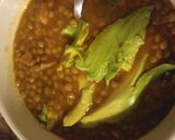 A picture of step 7 of Lentils with Bacon.
